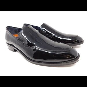 Cole Haan Men's Size 7.5 Loafer Shoes Lenox Hill Venetian Black Leather C32176